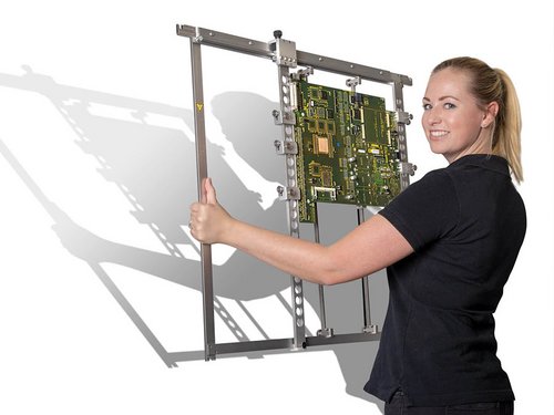 Professional handling for successful and efficient assembly repair - also and especially for big boards in 24 x 24 inch format