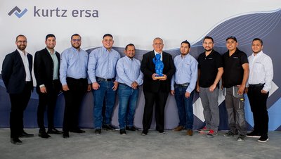 The local Juárez team from Kurtz Ersa México