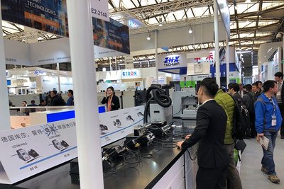 Ersa booth at Productronica China in Shanghai