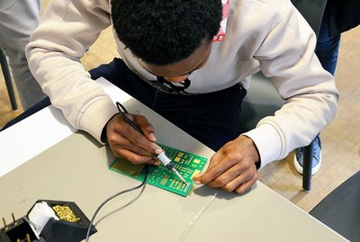 Student practices manual soldering