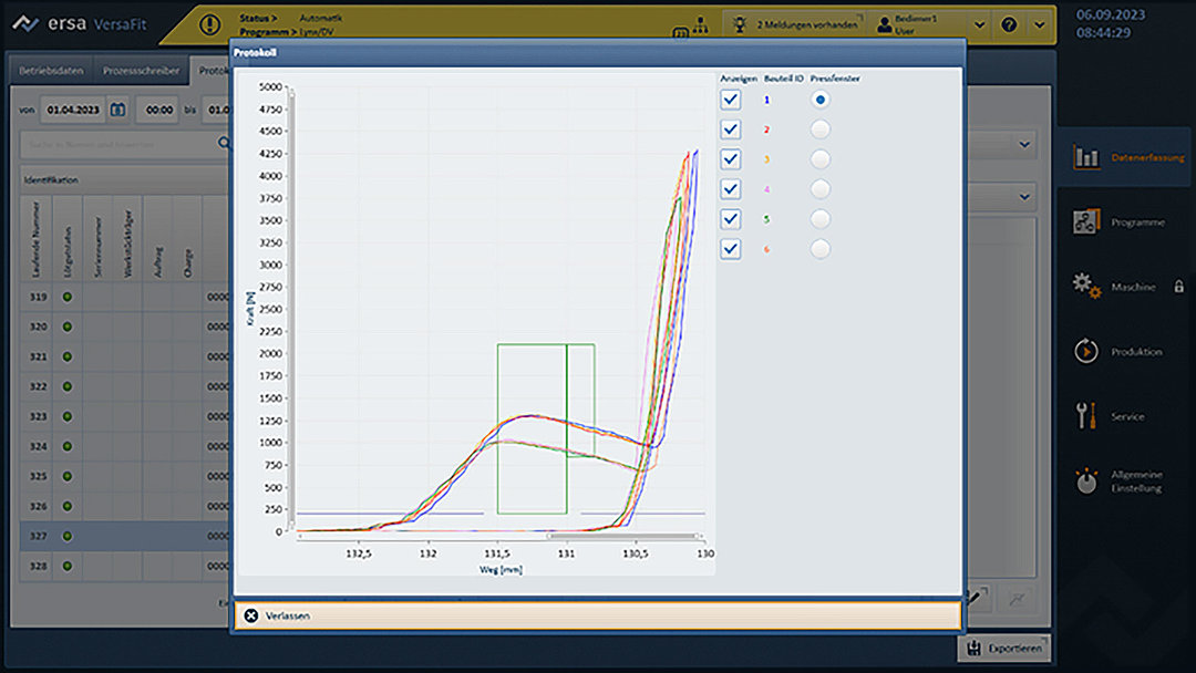 Ersa VERSAFIT press-fit systems - process control Ersa VERSAFIT press-fit systems - process control