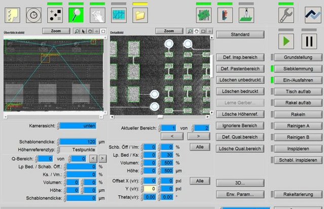 Ersa VERSAPRINT 2: The 3D inspection evaluates solder paste printing features such as volume, area, height, short circuit and offset Ersa VERSAPRINT 2: The 3D inspection evaluates solder paste printing features such as volume, area, height, short circuit and offset