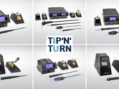 the new i-CON MK2 soldering station series from Ersa scores points for soldering with the  i-TOOL MK2 offering up to 20% more performance, patented quick soldering tip change system “Tip'n'Turn” and compatibility with the first i-CON generation.   