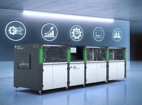 VERSAFLOW FIVE: HIGH FIVE for ultimate selective soldering