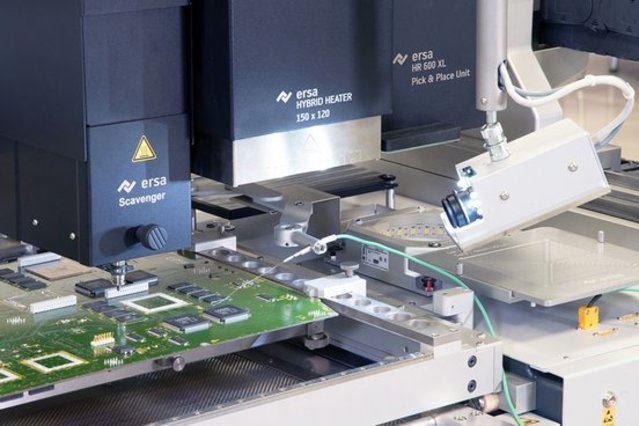 HR 600 XL rework system: Automatic processing of large assemblies in XL format HR 600 XL rework system: Automatic processing of large assemblies in XL format