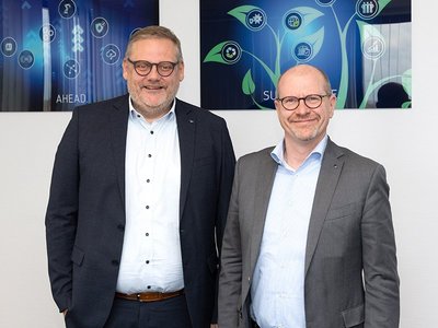CFO Thomas Mühleck (left) and CEO Ralph Knecht reported on the successful business development of the Kurtz Ersa Group at the annual press conference