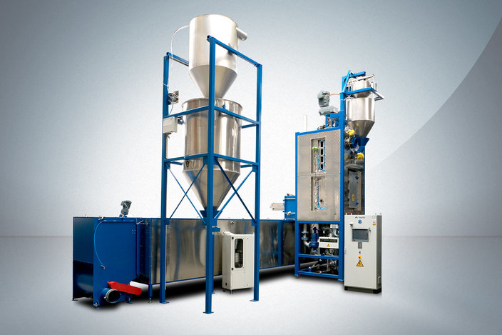 Kurtz VSD 3000 Pre-expansion system for raw material