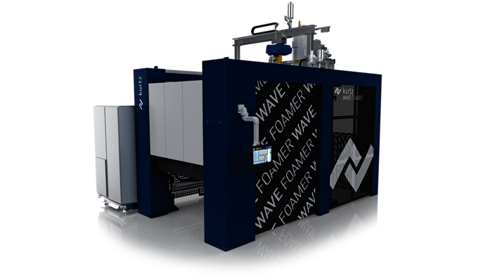 Kurtz WAVE FOAMER - Shape Moulding Machines Kurtz WAVE FOAMER - Shape Moulding Machines