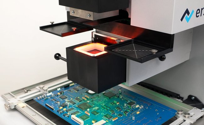 Ersa HR 550: Precise component repair - child's play! Ersa HR 550: Precise component repair - child's play!