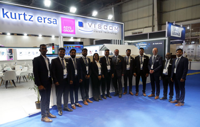 Productronica India trade show team from Germany and India Productronica India trade show team from Germany and India